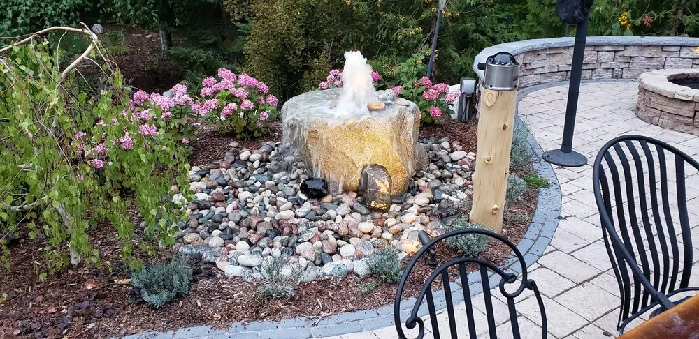 Local residential landscaping for beautiful yards across Central Lake, MI - Lakefront Landscapes