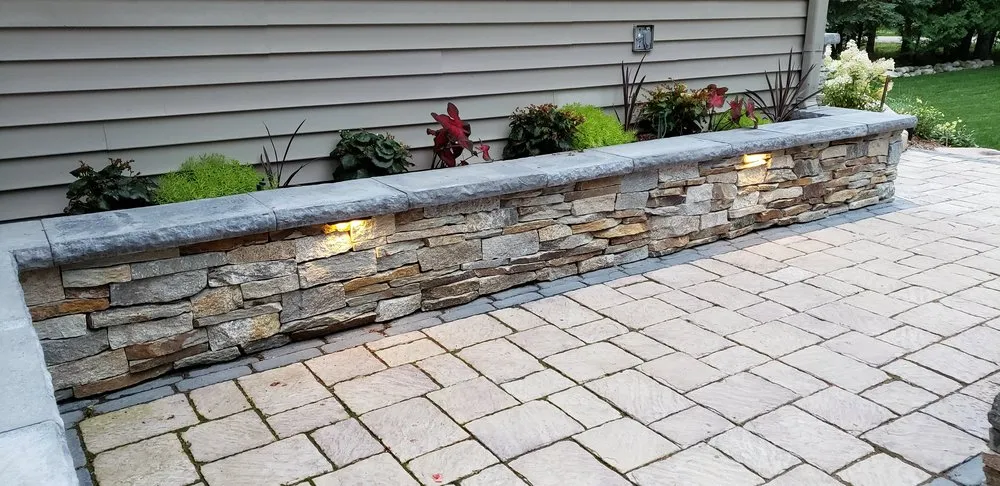 Custom residential landscaping for residential properties in Central Lake, MI by Lakefront Landscapes