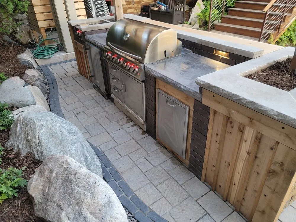 Expert landscaping services in Central Lake, MI by Lakefront Landscapes
