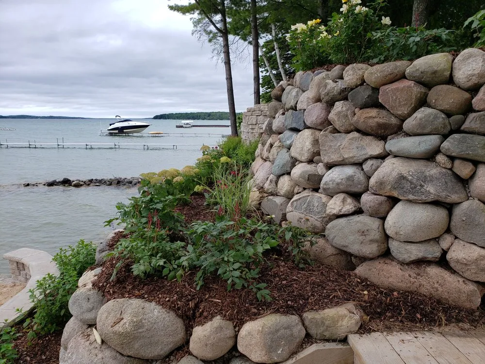 Reliable landscape installation experts serving Central Lake, MI - Lakefront Landscapes