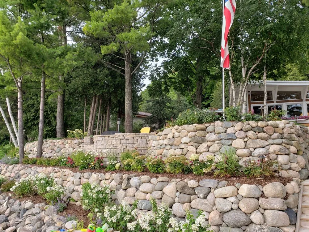 Affordable lawn mowing service in Central Lake, MI - Lakefront Landscapes