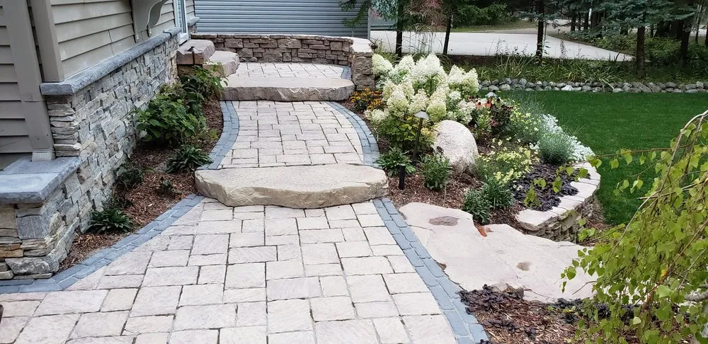 Top-rated outdoor landscaping in Central Lake, MI by Lakefront Landscapes