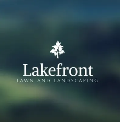 Lakefront Lawn and Landscaping Logo