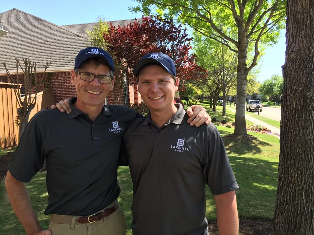 Custom yard maintenance with custom design across Frisco, TX - Lakehill Lawn