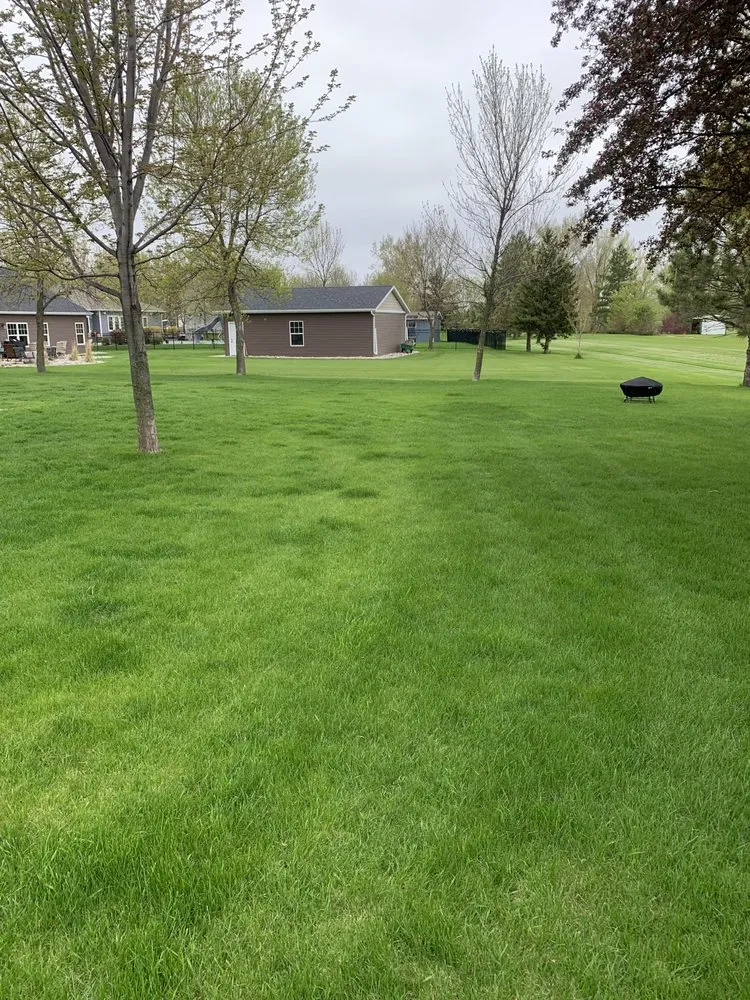 Affordable lawn mowing service with custom design across Pelican Rapids, MN - Lakes Area Landscape