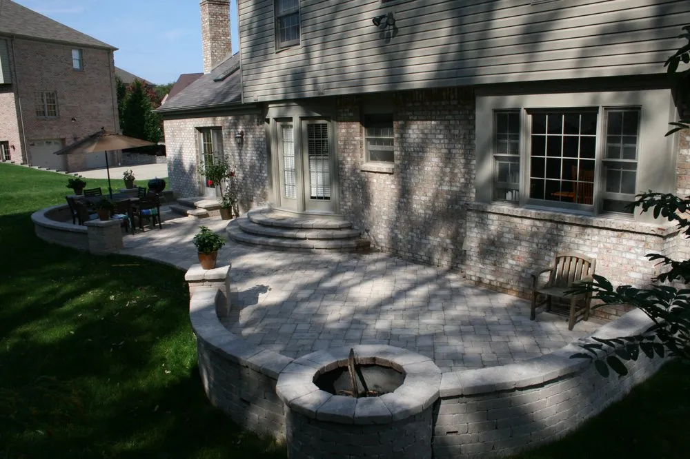 Reliable landscape installation with custom design in Waterford Township, MI by Lake's Lawn & Landscape