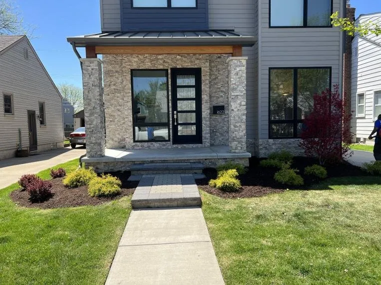 Professional landscape design for residential properties in Waterford Township, MI by Lake's Lawn & Landscape