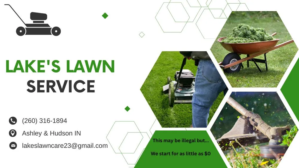 Local outdoor landscaping in Ashley, IN by Lakes Lawn Care