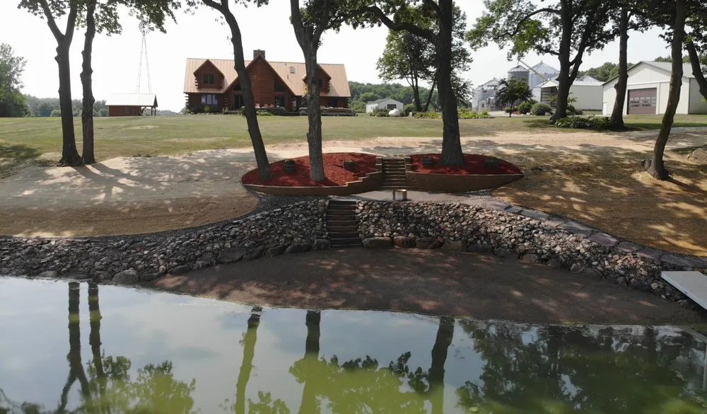 Custom lawn care service for year-round maintenance across Forest Lake, MN - Lakeshore Guys