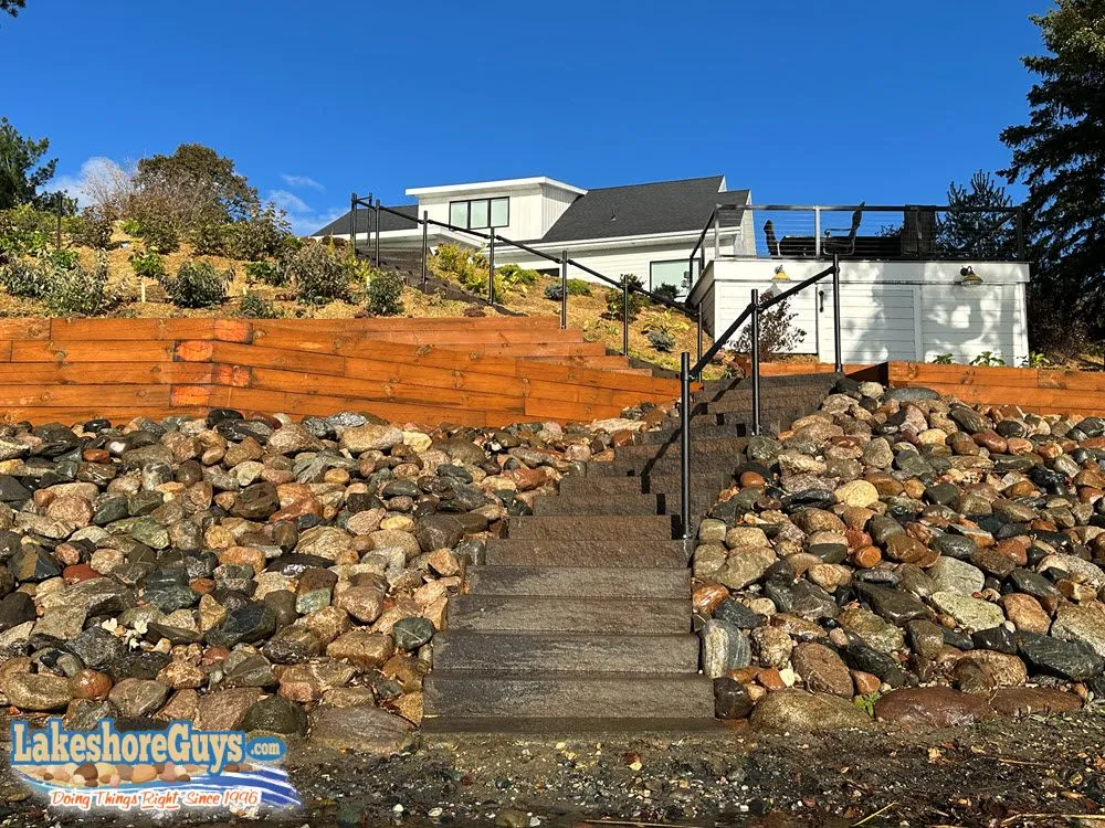 Affordable outdoor landscaping in Forest Lake, MN by Lakeshore Guys