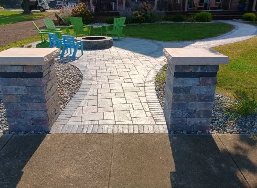 Expert landscape installation in Coldwater, MI by Lakeshore Landscapes & Excavation