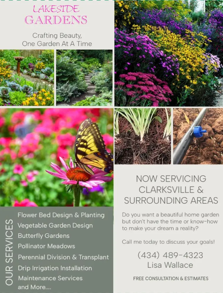 Professional residential landscaping experts serving Clarksville, VA - Lakeside Gardens