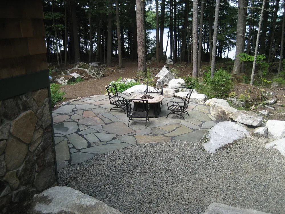 Reliable outdoor landscaping for residential properties in Belgrade, ME by Lakeside Landscape