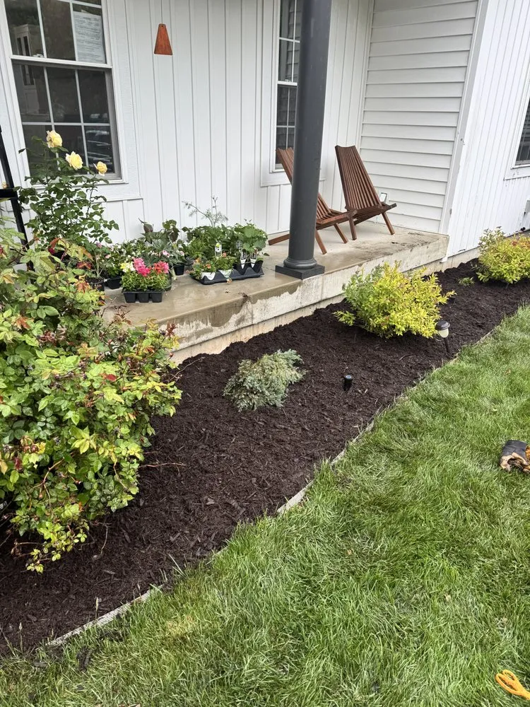 Professional residential landscaping for homes in Rockford, MI by Lakeside Landscaping