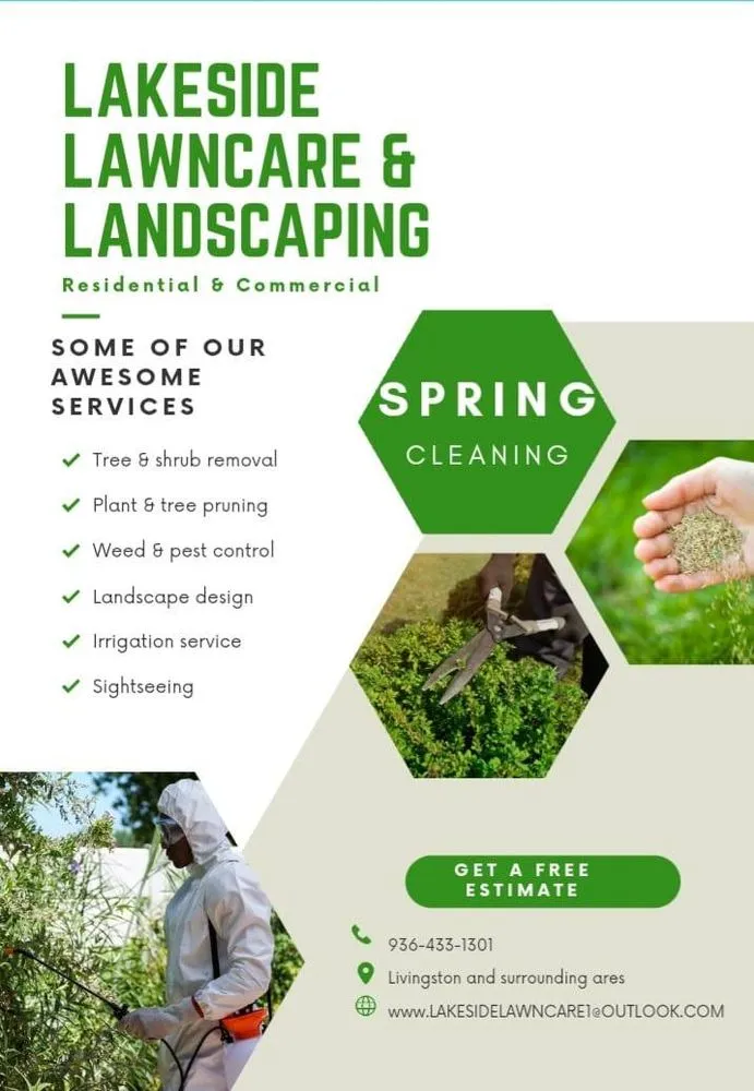Local outdoor landscaping in Livingston, TX - Lakeside Lawn Care Landscaping