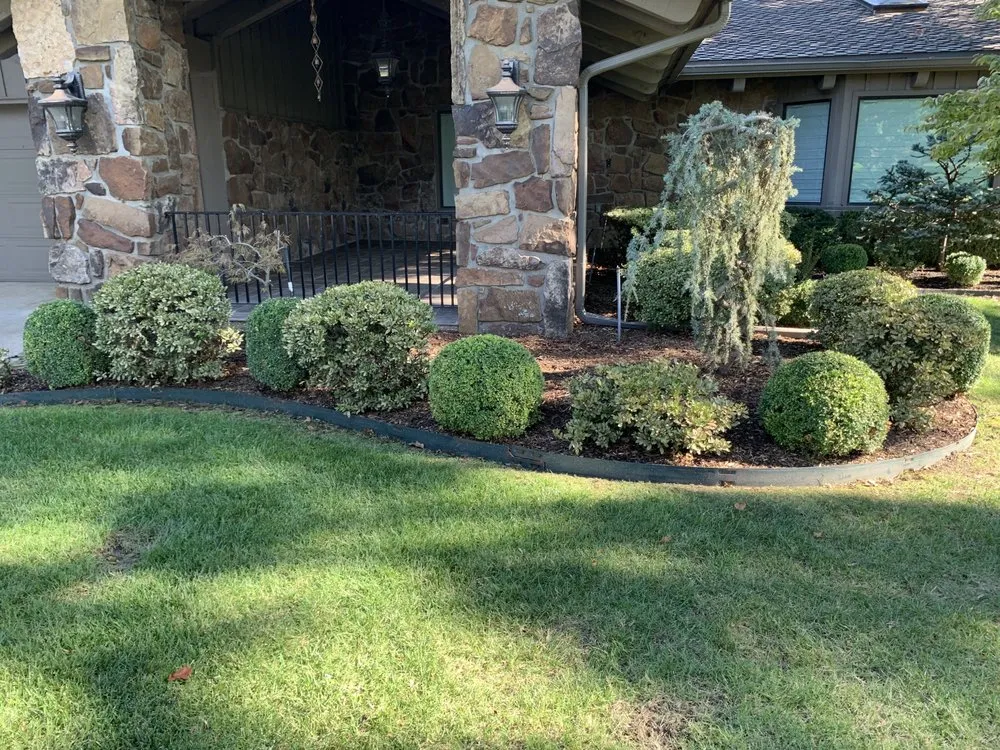Expert outdoor landscaping in Afton, OK by Lakeside Lawn Pros