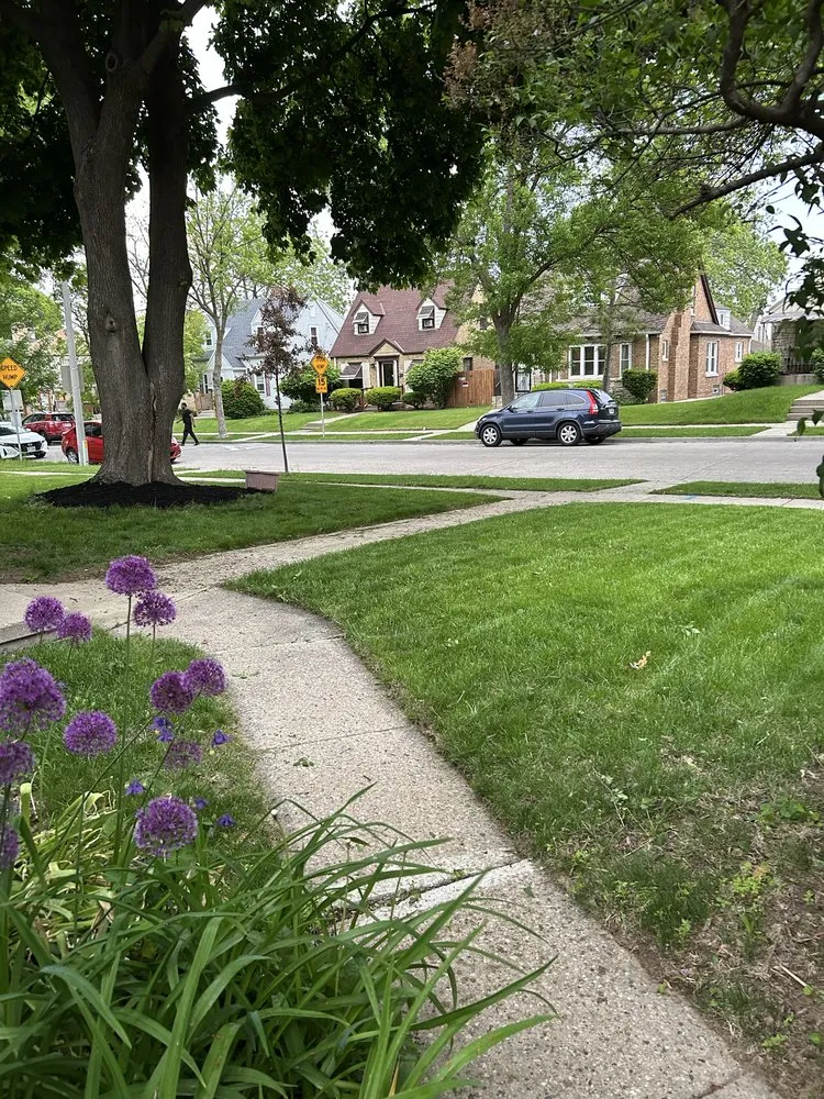 Professional landscape installation for beautiful yards in Milwaukee, WI by Lakeside Lawn Services & Snow Removal