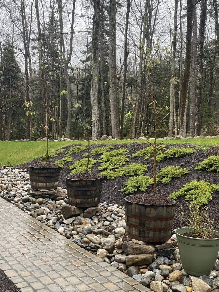 Trusted outdoor landscaping for year-round maintenance in Tobyhanna Township, PA by Lakeside Oasis Landscaping