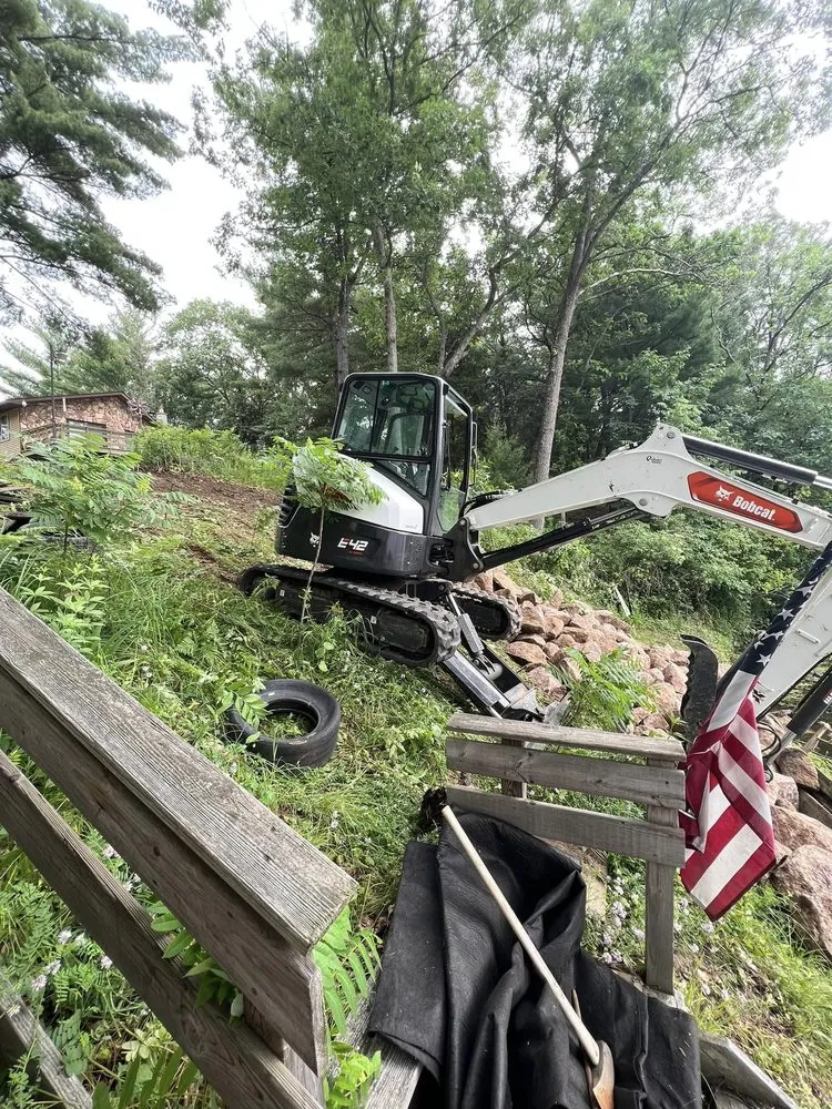 Professional landscape design for residential properties across Mosinee, WI - Lakeside Riprap Services