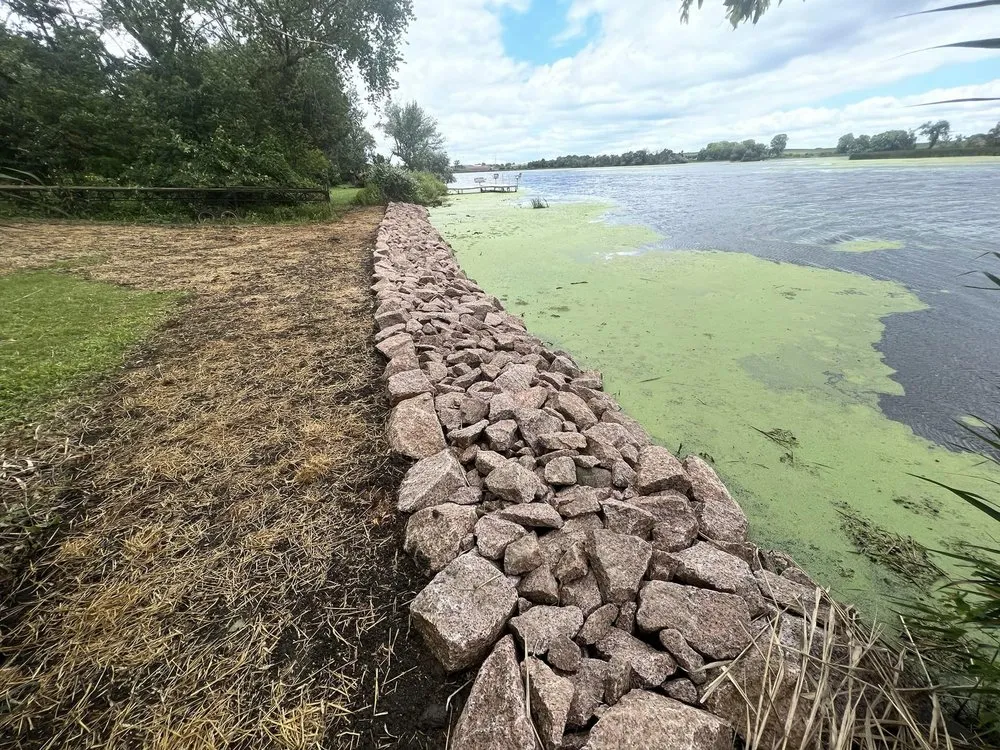 Custom lawn care service for beautiful yards in Mosinee, WI by Lakeside Riprap Services