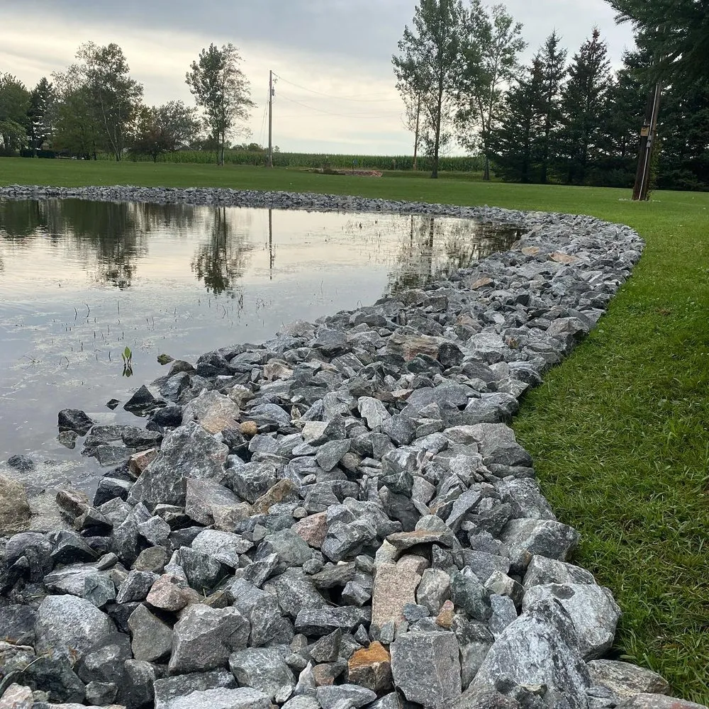 Professional outdoor landscaping for residential properties in Mosinee, WI by Lakeside Riprap Services