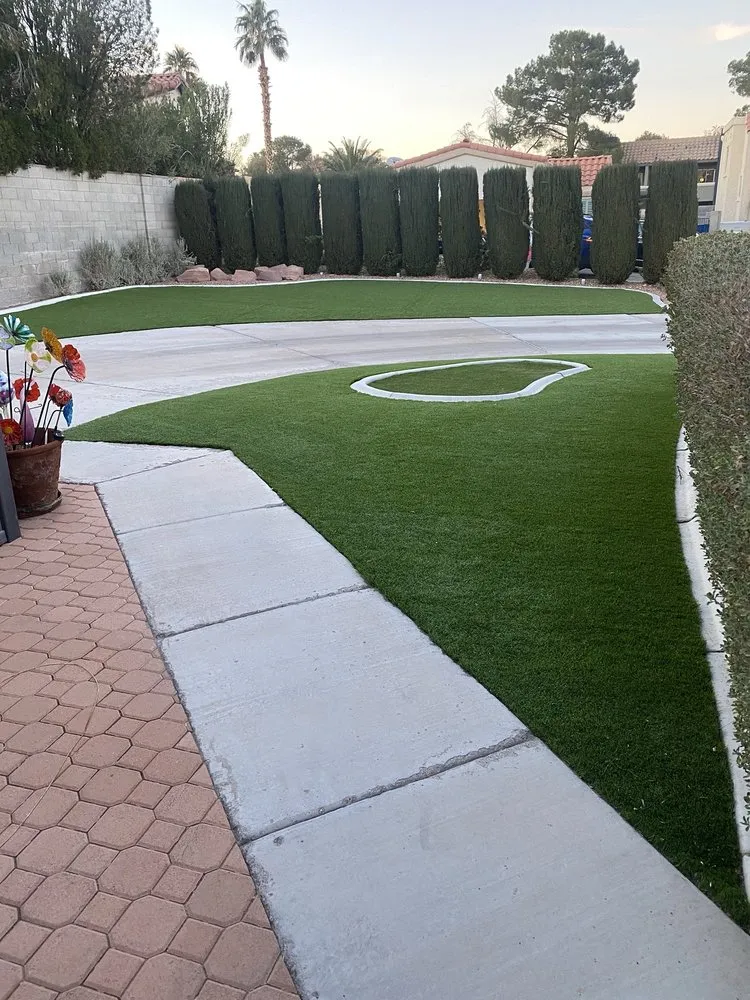 Top-rated landscape installation in Las Vegas, NV - Lakeview Patio