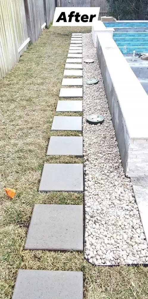 Reliable yard cleanup service for outdoor upgrades across The Woodlands, TX - Lakeway Landscaping