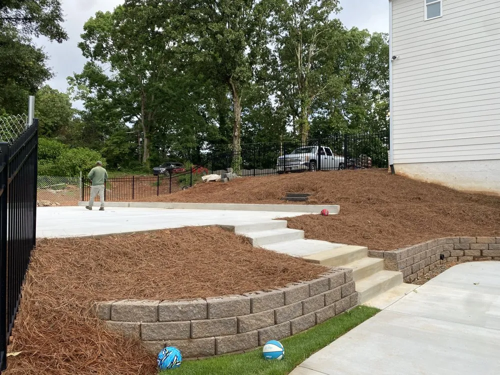 Custom landscaping services for beautiful yards in Austell, GA by Lalo's Landscape