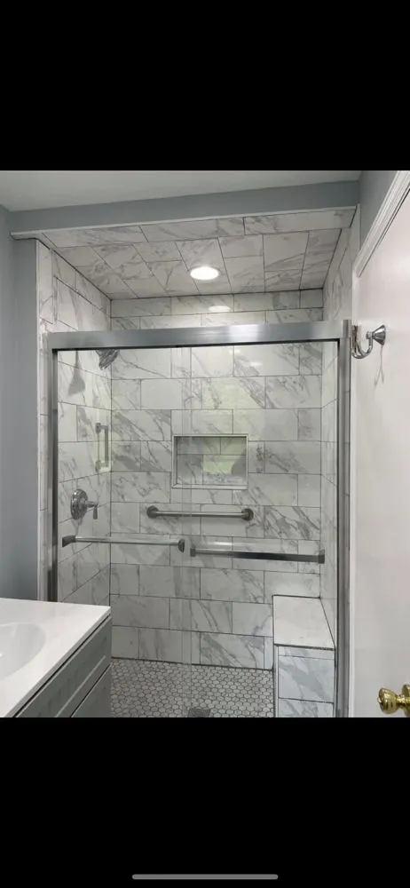 Custom garden landscaping in Orange, NJ by Lalvay & Sons