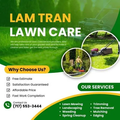 Lam Tran Lawn Care Logo