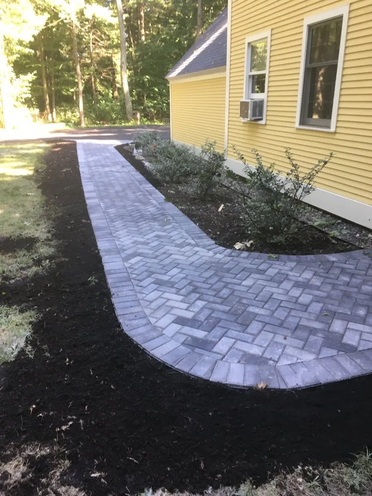 Affordable yard cleanup service with custom design in Newton, MA by Lamacchia Landscape Construction