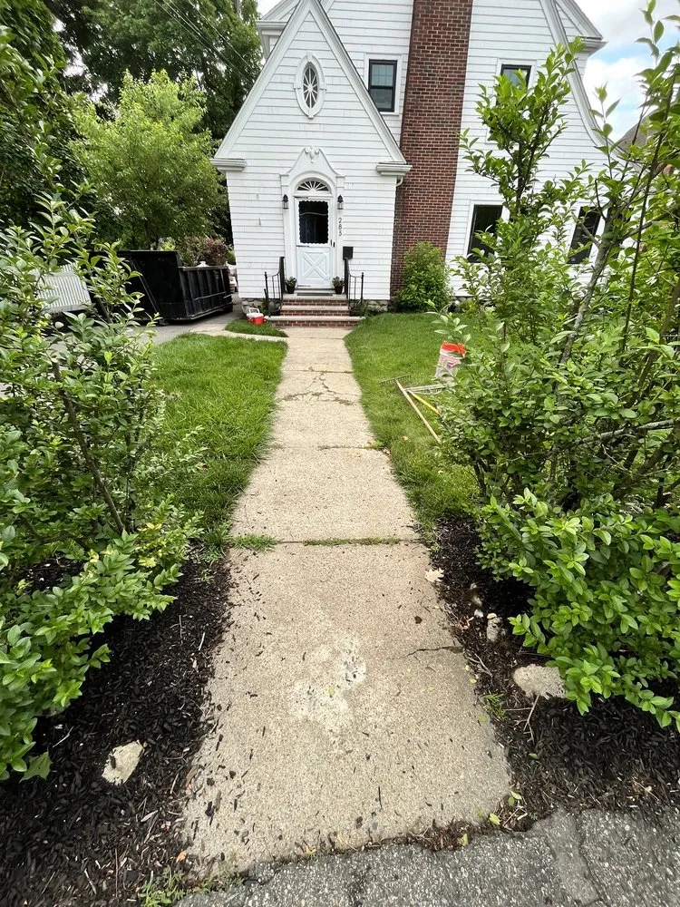 Professional outdoor landscaping experts serving Newton, MA - Lamacchia Landscape Construction