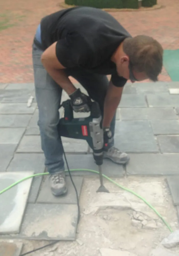 Reliable outdoor landscaping in Brighton, MI by Lamanen Construction