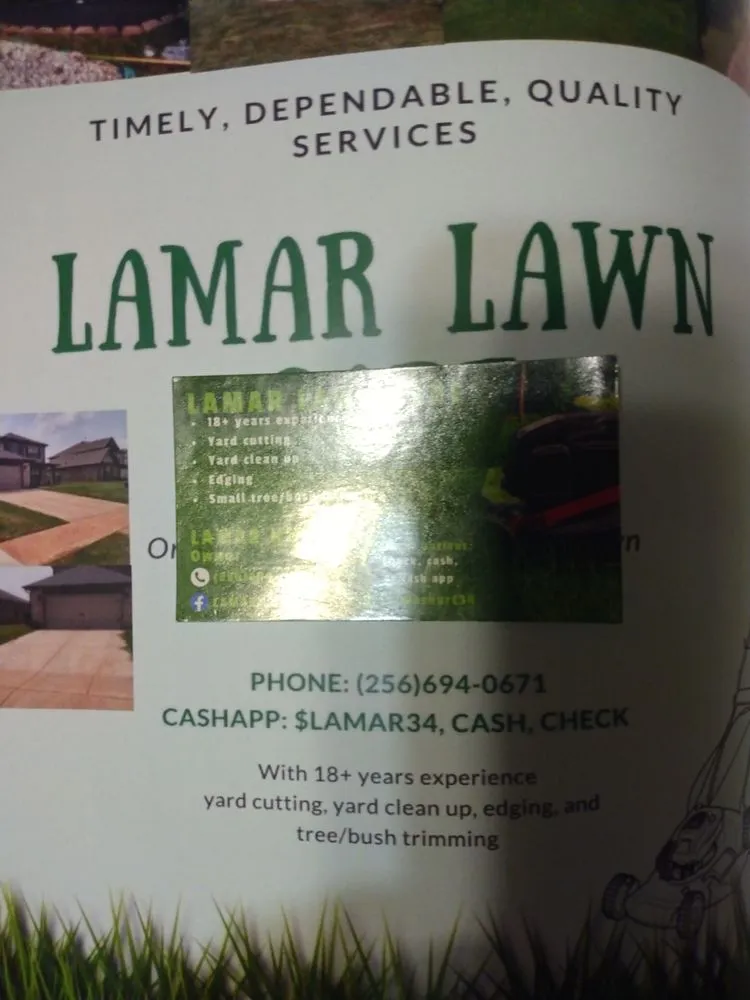 Local garden landscaping for year-round maintenance in Hazel Green, AL by Lamar Lawn Care
