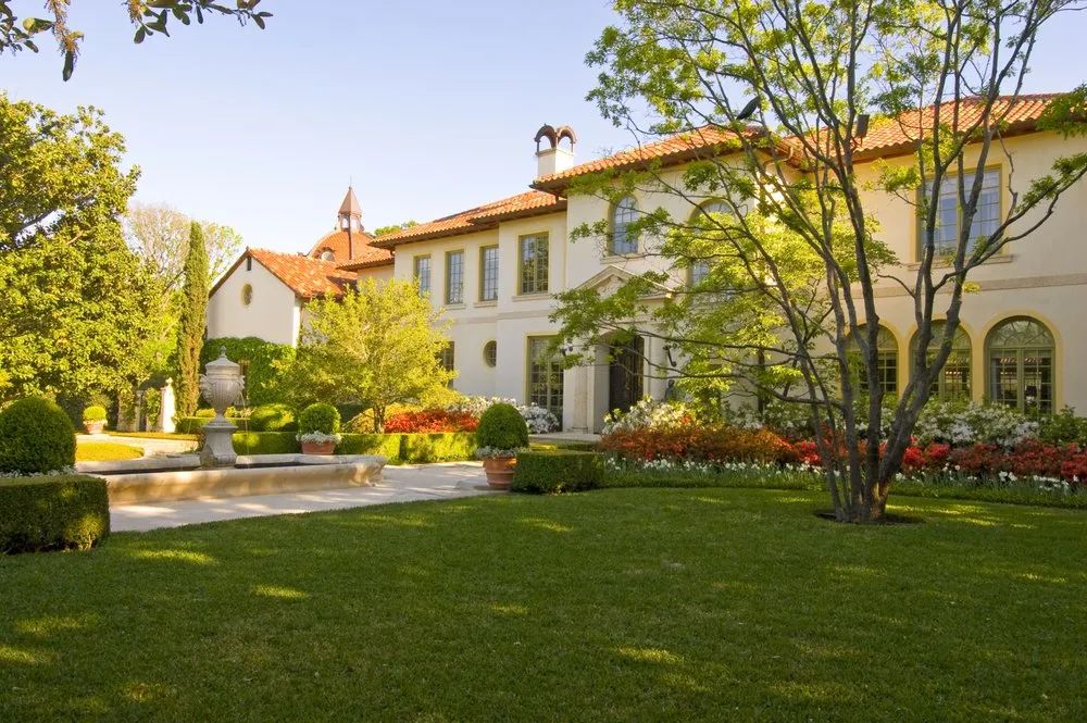 Professional garden landscaping with custom design in Dallas, TX by Lambert Landscape Company