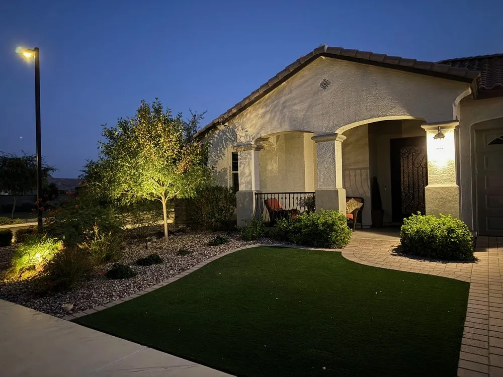 Trusted yard cleanup service for homes in Queen Creek, AZ by Lambert Landscape