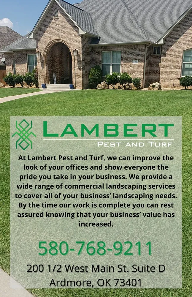 Affordable landscape installation near you across Ardmore, OK - Lambert Pest and Turf