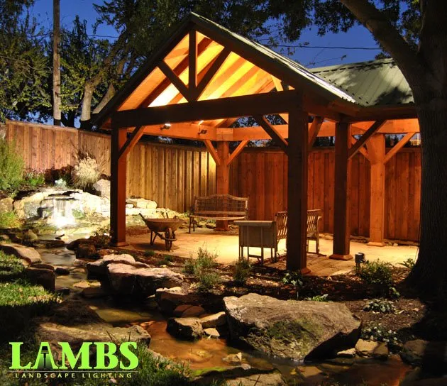 Affordable landscape design in Fort Worth, TX by Lambs Landscape and Lighting