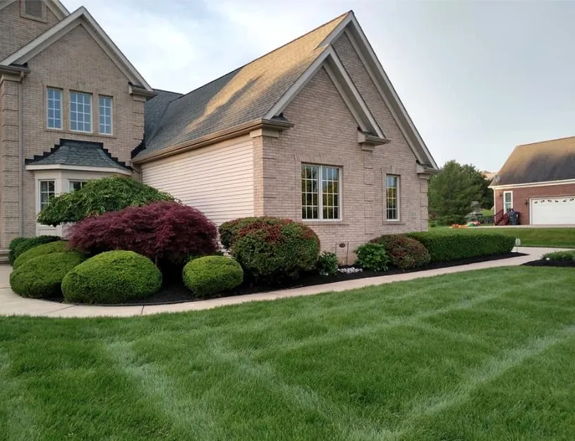 Expert landscape installation for homes in Mantua, OH by Lamendola Landscapes