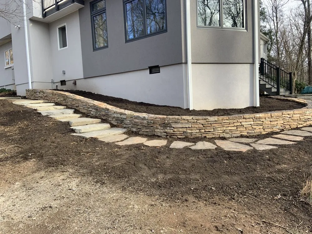 Custom lawn care service for homes across Fort Washington, MD - LAMJ Concrete