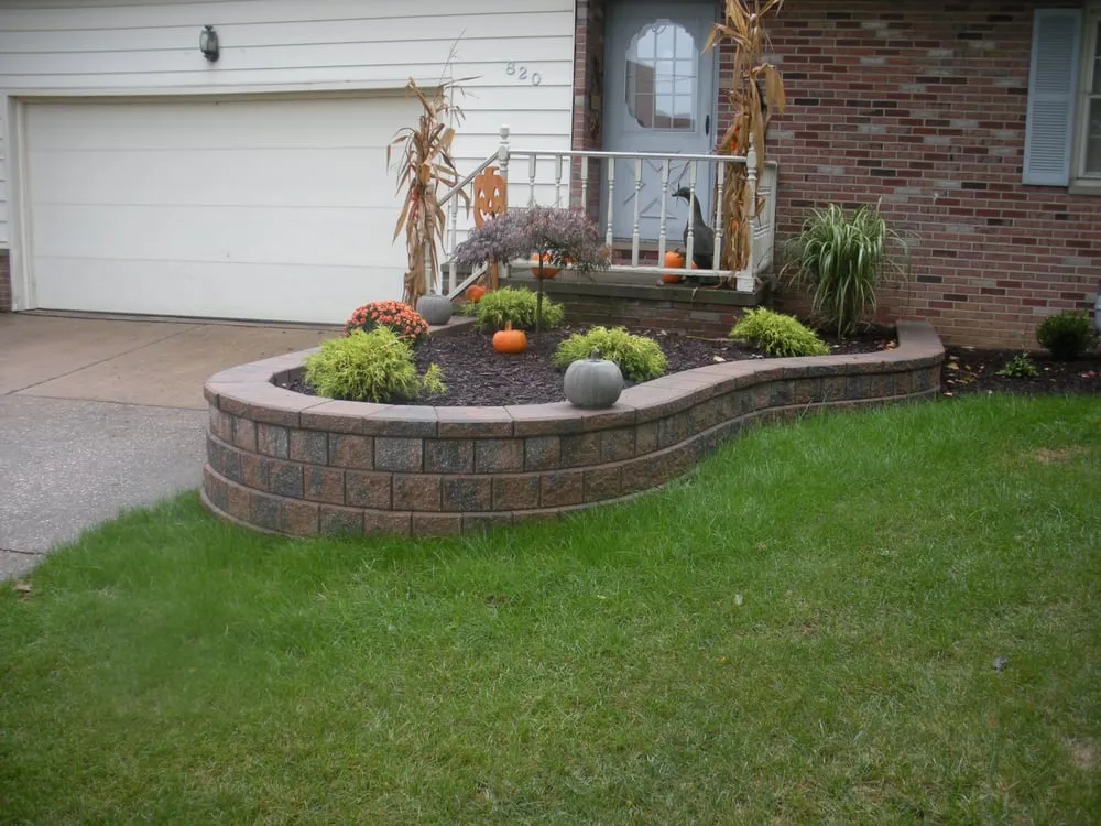 Expert landscape installation with custom design in Medina, OH by Lamphear's Lawn Service