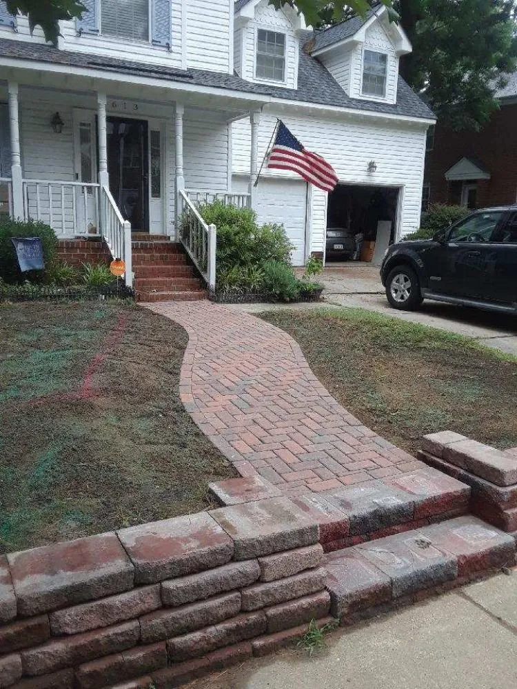 Top-rated lawn mowing service with custom design across Virginia Beach, VA - Land and Home Enhancements