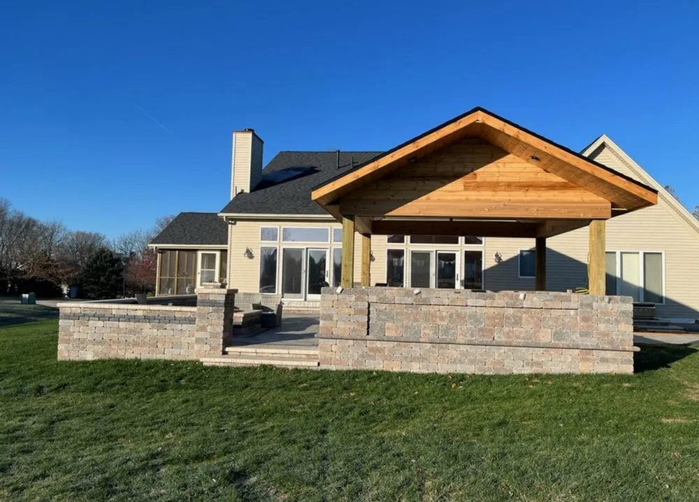 Local landscaping services for homes in Elgin, IL by Land and Lawn Services