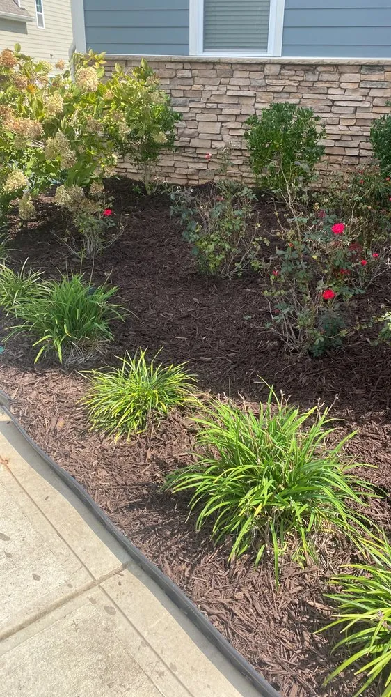 Custom outdoor landscaping in Rock Hill, SC by Land Boys Lawn And Land Care