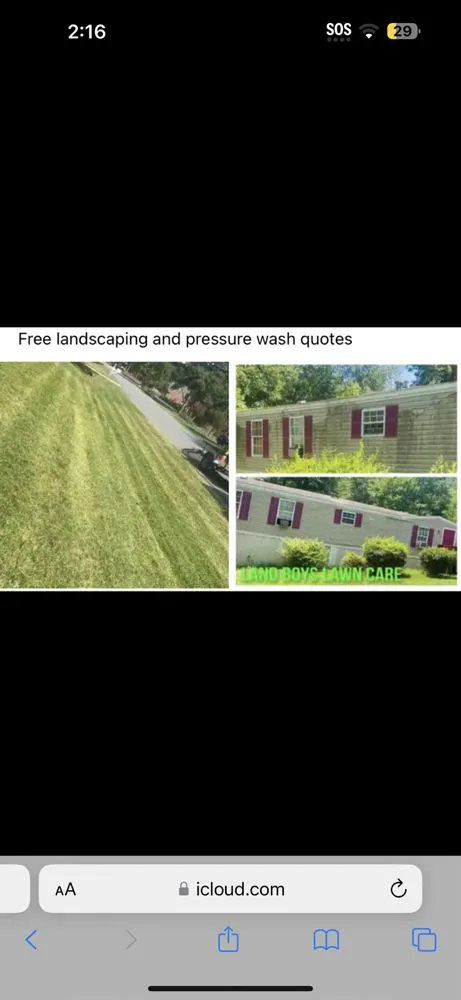 Professional lawn mowing service for year-round maintenance in Rock Hill, SC by Land Boys Lawn And Land Care