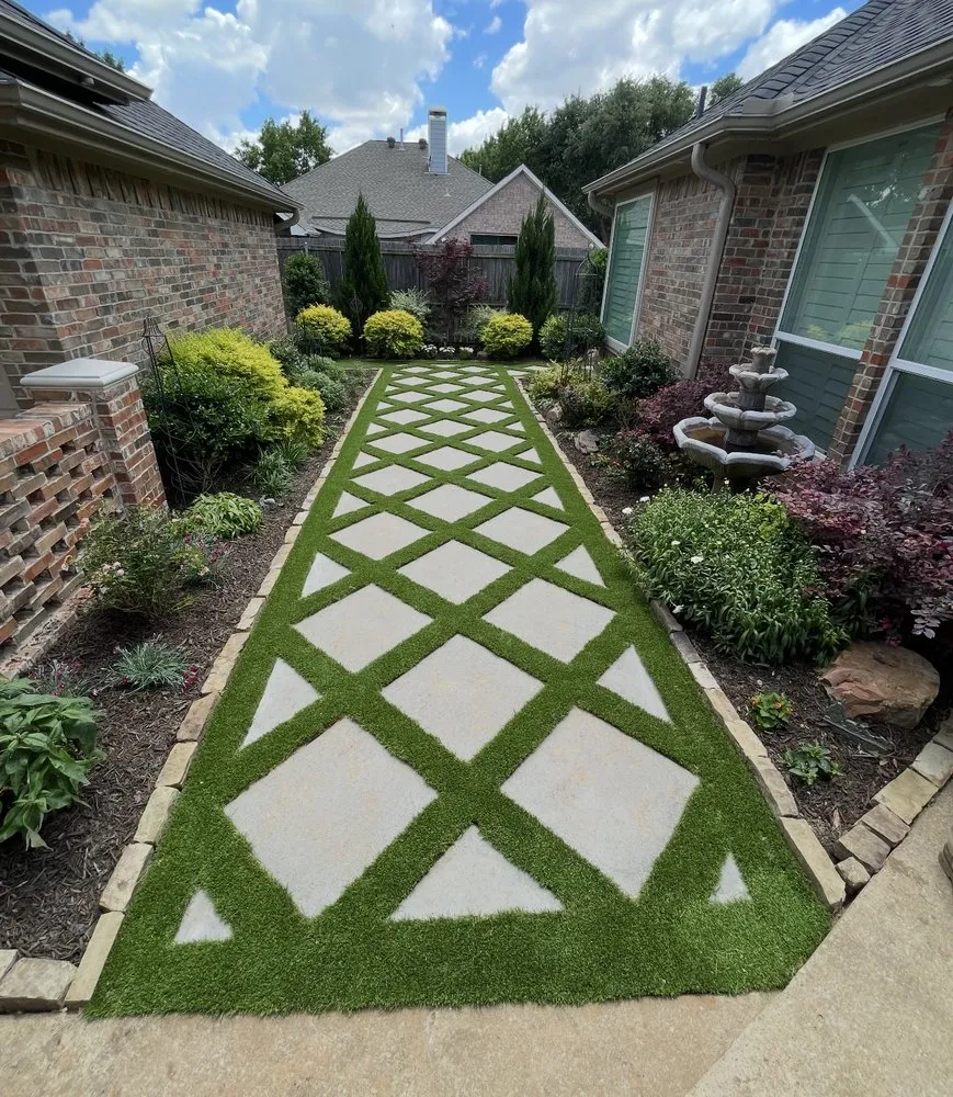 Professional garden landscaping near you in Flower Mound, TX by Land Care Garden Center