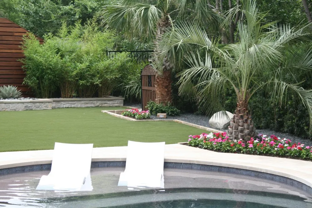 Custom lawn mowing service for beautiful yards across Flower Mound, TX - Land Care Garden Center