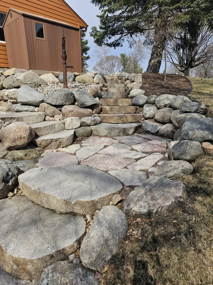 Reliable lawn mowing service in Mound, MN by Land Construction Solutions