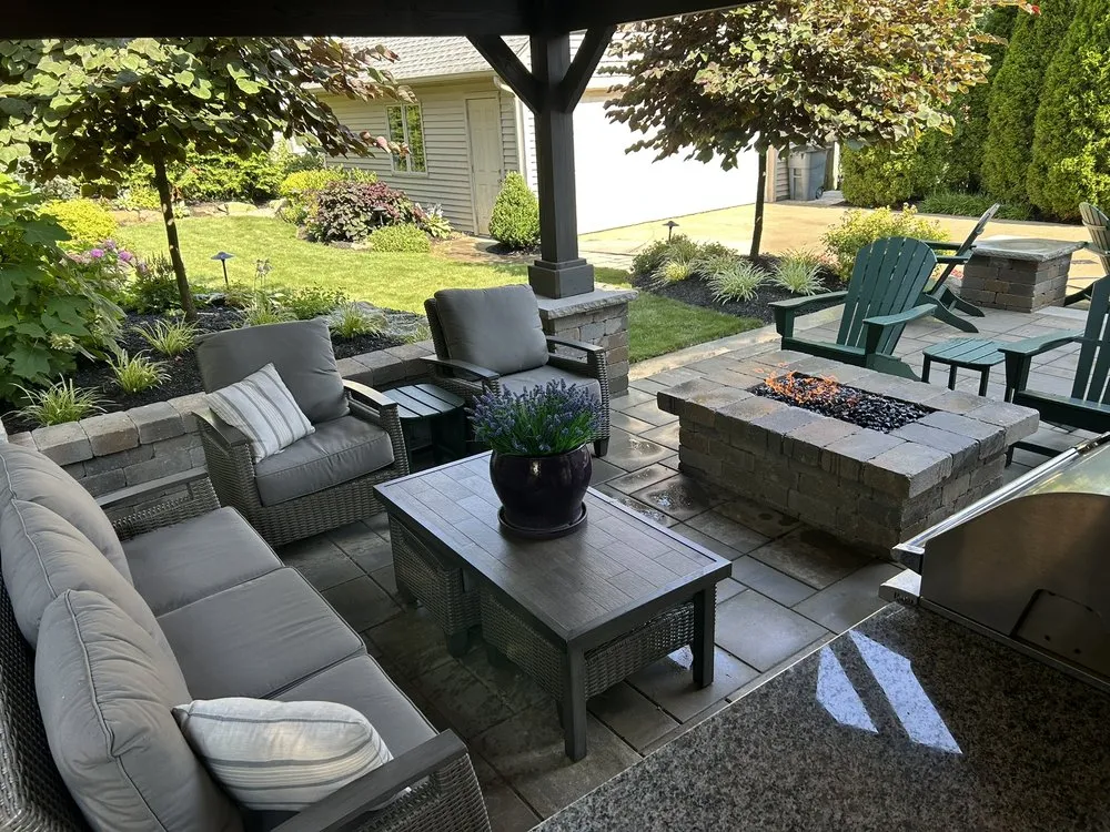 Top-rated landscaping services with custom design in Columbia Station, OH by Land Creations Landscaping