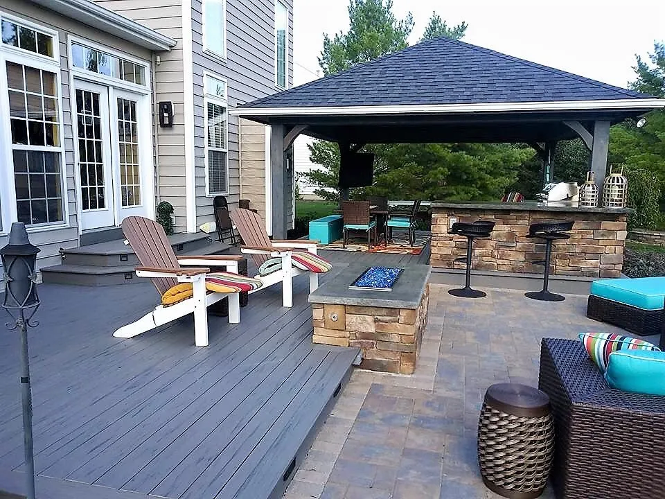 Professional landscaping services in Columbia Station, OH by Land Creations Landscaping